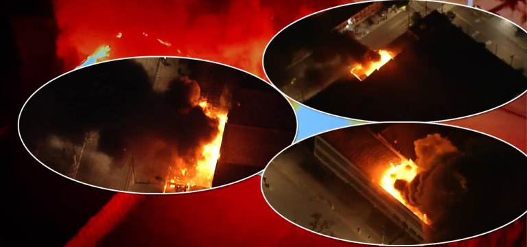 Incêndio atinge galpão da Cinemateca Brasileira