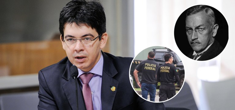 Randolfe Rodrigues, PF e Franz Gürtner