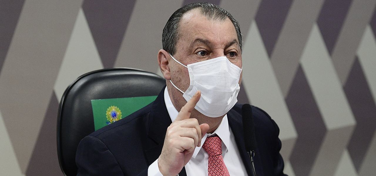 Presidente da CPI da Covid, Omar Aziz