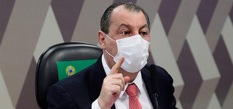 Presidente da CPI da Covid, Omar Aziz