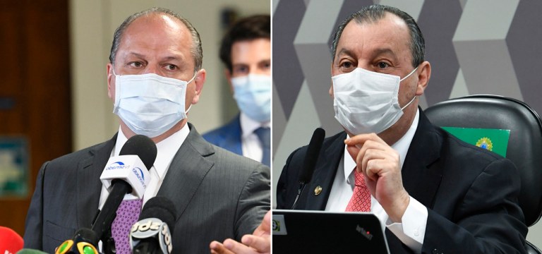 Ricardo Barros e Omar Aziz