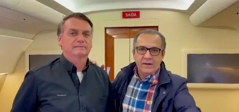 Jair Bolsonaro e Silas Malafaia