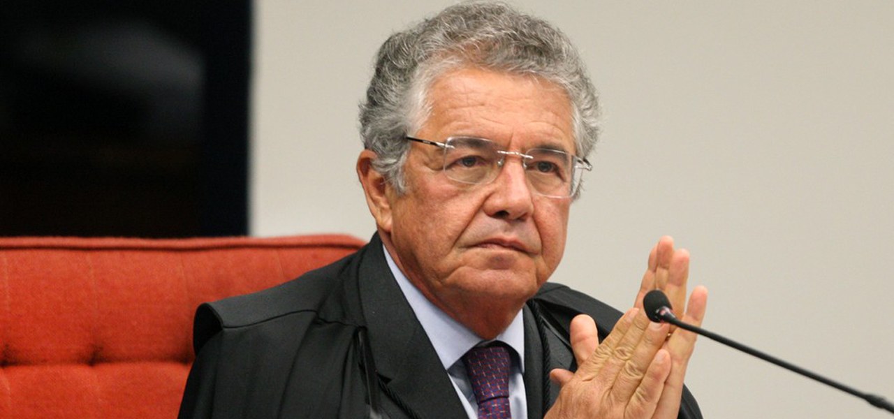 Marco Aurélio Mello, em sessão no Supremo Tribunal Federal