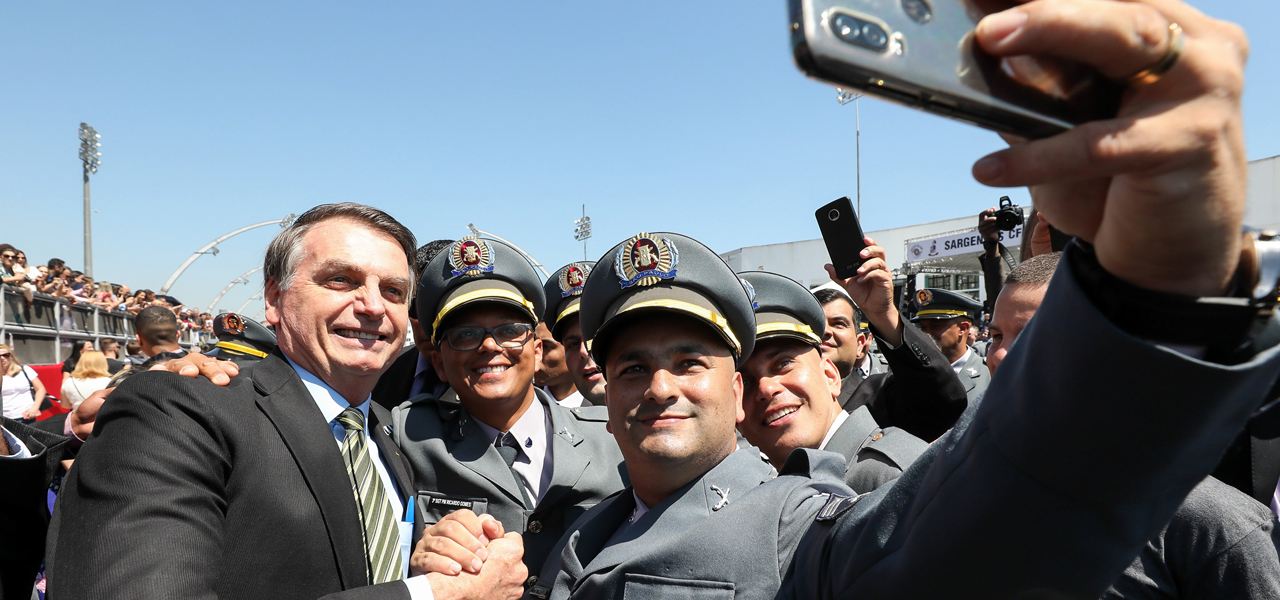 Solenidade de Encerramento do Curso Superior de Tecnólogo de Polícia Ostensiva e Preservação da Ordem Pública da PM/SP. 11/10/2019