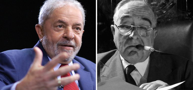 Lula e Getúlio Vargas