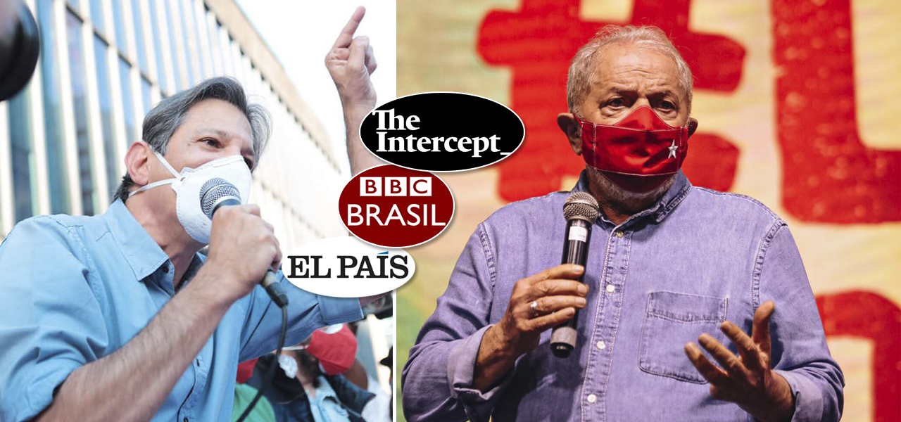 Fernando Haddad e Lula