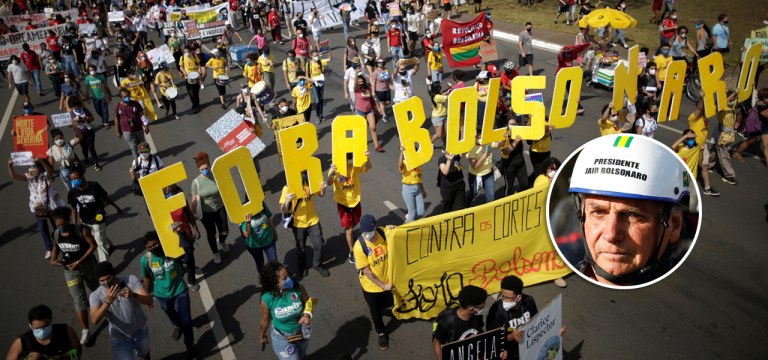 Manifestação contra Bolsonaro