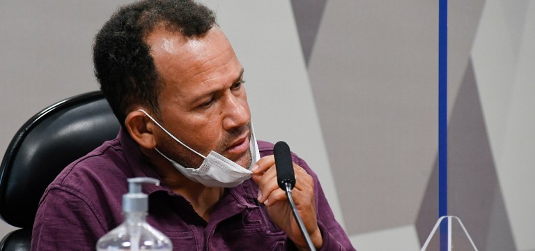 Motoboy Ivanildo Gonçalves da Silva, da VTCLog