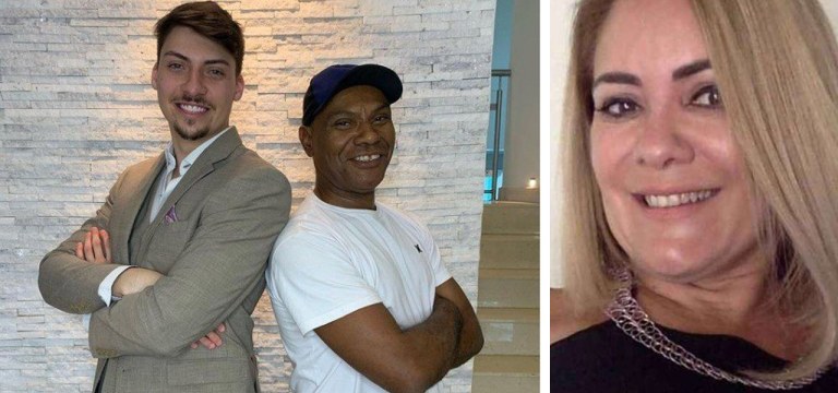 Jair Renan Bolsonaro, Marcelo Luiz Nogueira de Santos e a advogada Ana Cristina Valle