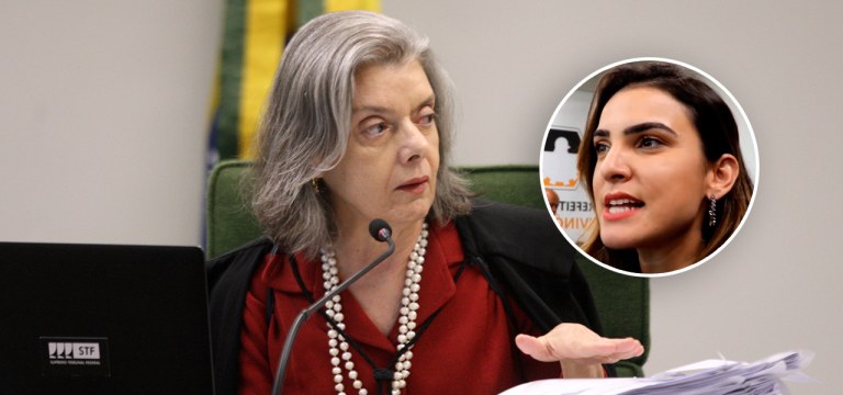 Cármen Lúcia e Thaís Amaral Moura