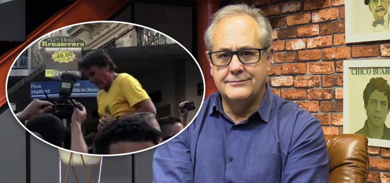 Facada em Bolsonaro e Joaquim de Carvalho