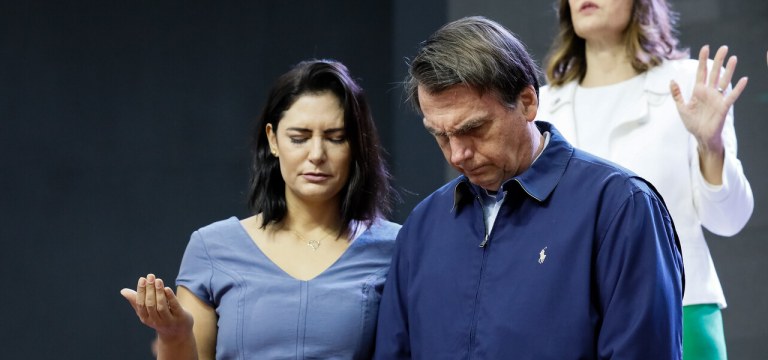 Michelle e Jair Bolsonaro
