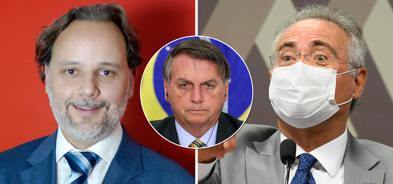Marco Aurélio de Carvalho, Jair Bolsonaro e Renan Calheiros