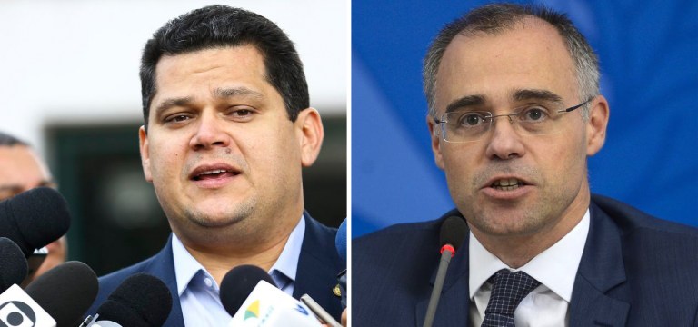 Davi Alcolumbre e André Mendonça