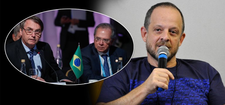 Jair Bolsonaro, Paulo Guedes e Breno Altman