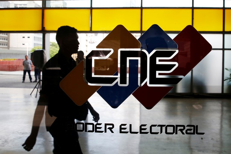 Sede do Conselho Nacional Eleitoral (CNE) em Caracas
 14/5/2018   REUTERS/Carlos Jasso
