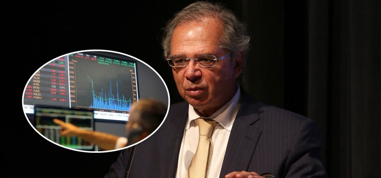 O ministro da Economia, Paulo Guedes