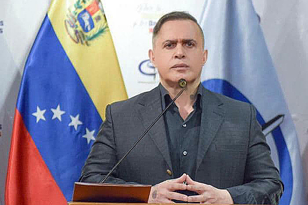 O Procurador-Geral da Venezuela, Tarek William Saab