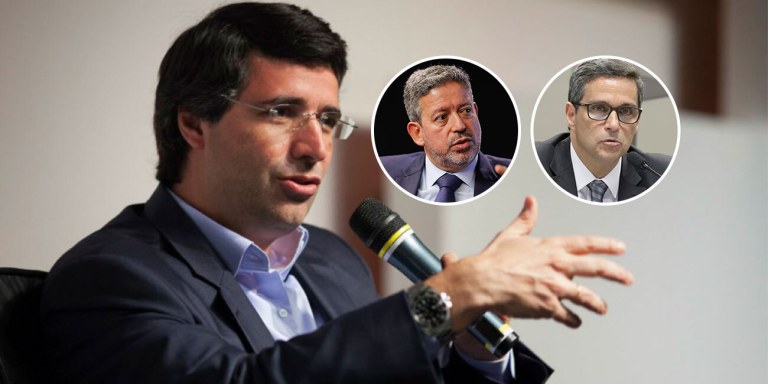 André Esteves, Arthur Lira e Roberto Campos Neto