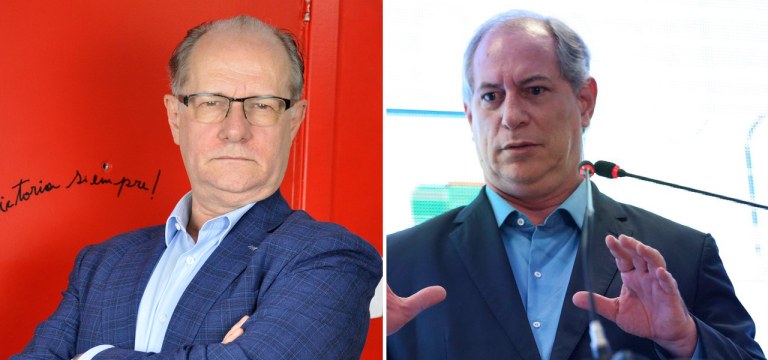 Mario Vitor Santos e Ciro Gomes