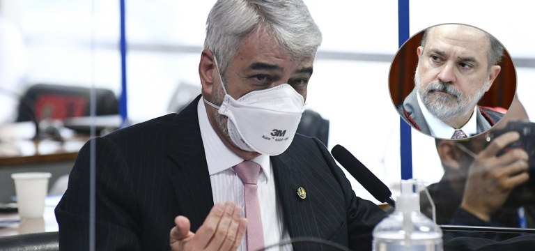 Senador Humberto Costa e Augusto Aras