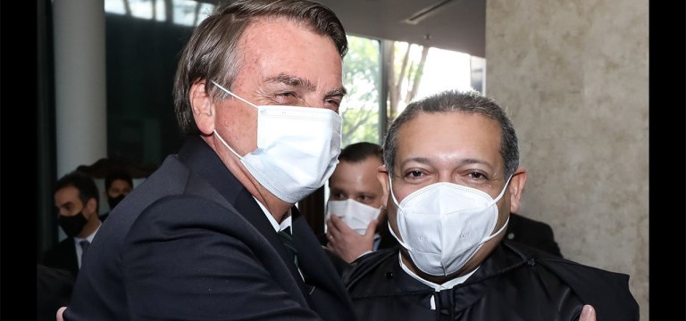 Jair Bolsonaro e Kassio Nunes Marques