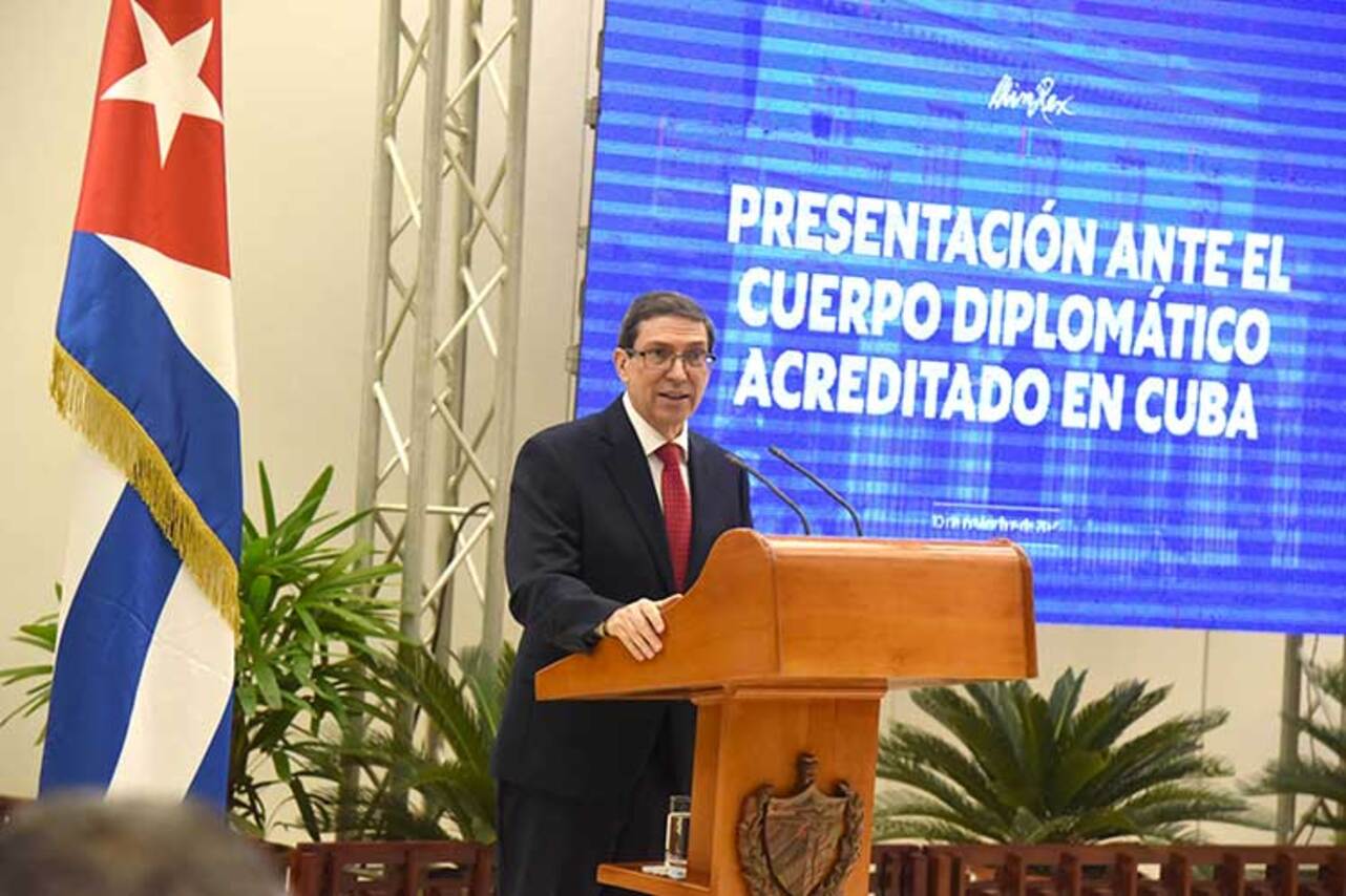 Bruno Rodríguez, chanceler de Cuba