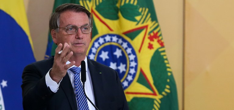 O presidente Jair Bolsonaro. 11/11/2021