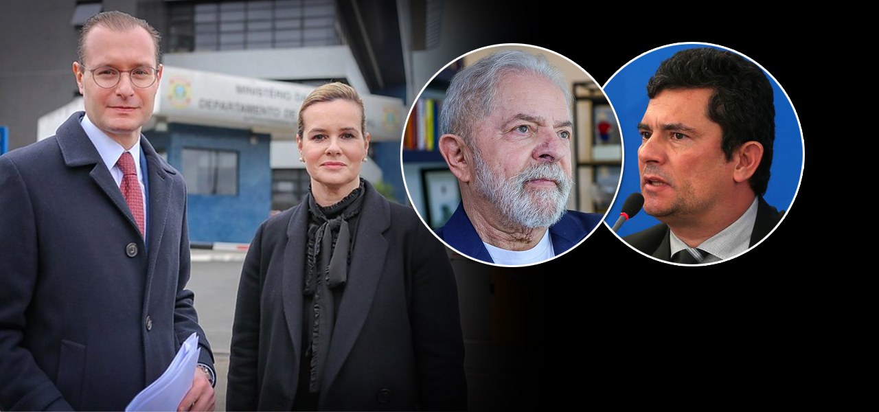 Cristiano Zanin Martins, ex-presidente Lula e Sérgio Moro