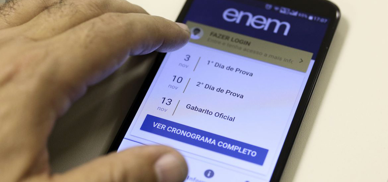 Aplicativo de Celular ENEM
