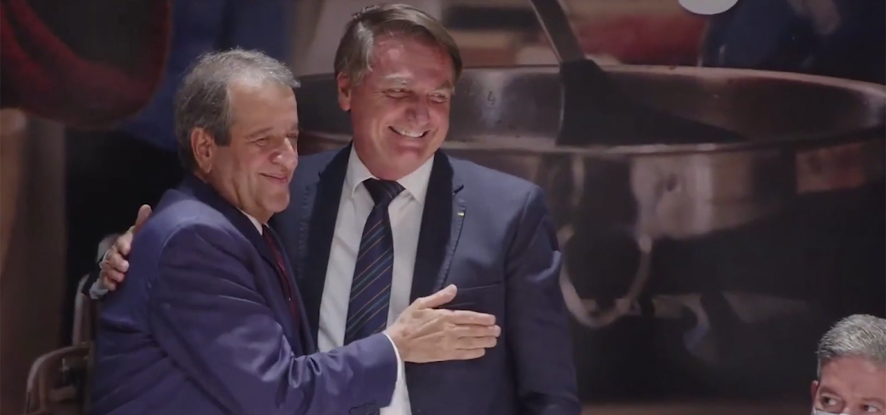 Valdemar Costa Neto e Jair Bolsonaro