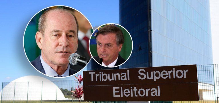 General Fernando Azevedo, Jair Bolsonaro e fachada do edifício sede do STF