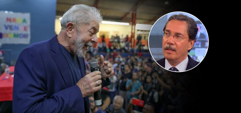 Merval Pereira e Lula