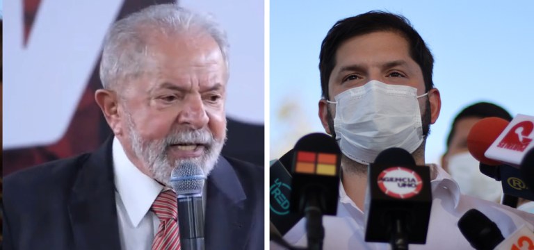 Lula e Gabriel Boric