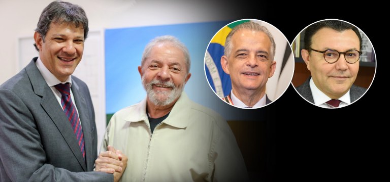 Haddad, Lula, França e Siqueira