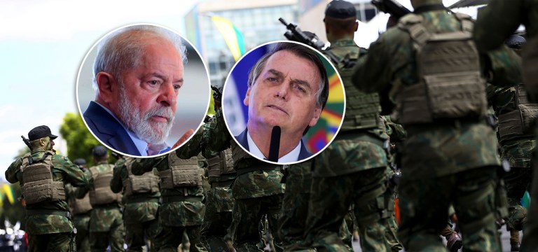 Lula e Bolsonaro