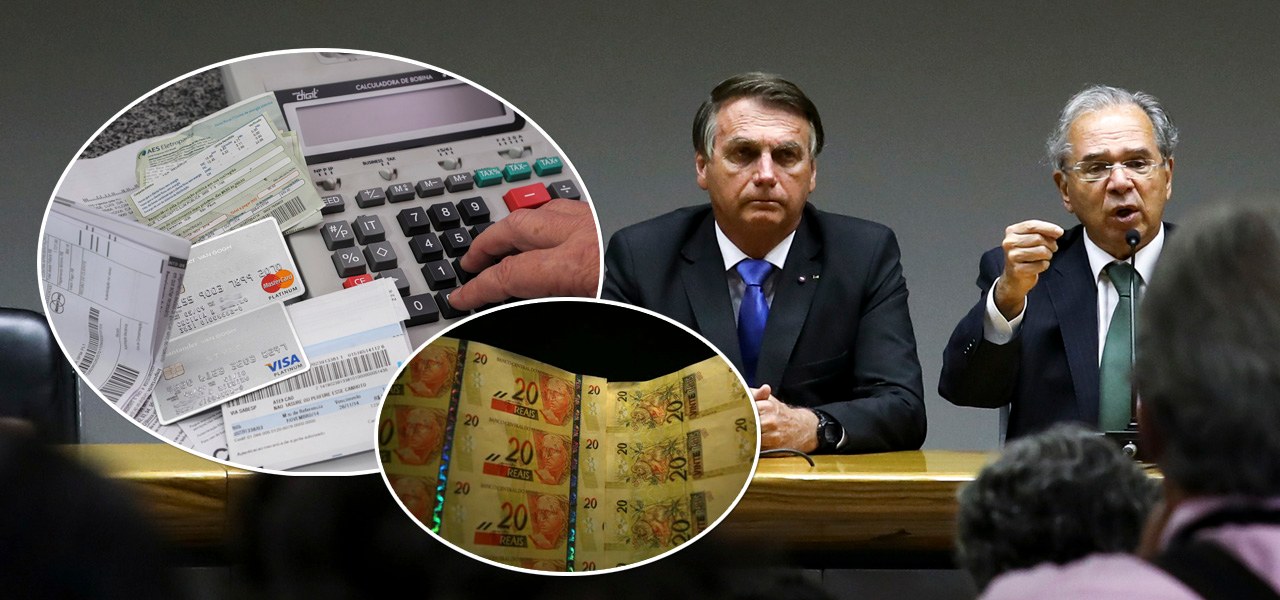 Bolsonaro e Paulo Guedes