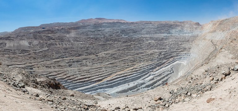 Mina de Chuquicamata, maior do Chile
