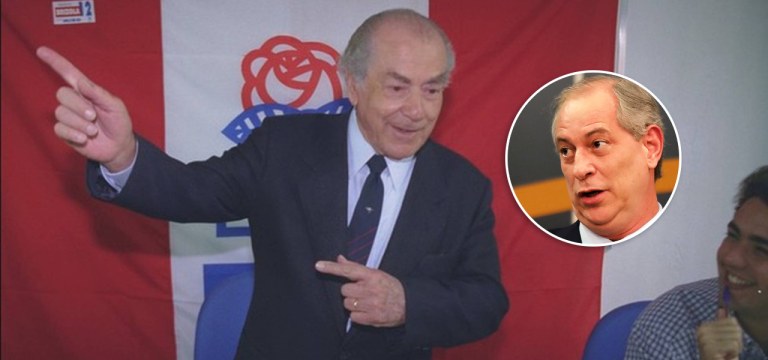 Leonel Brizola e Ciro Gomes