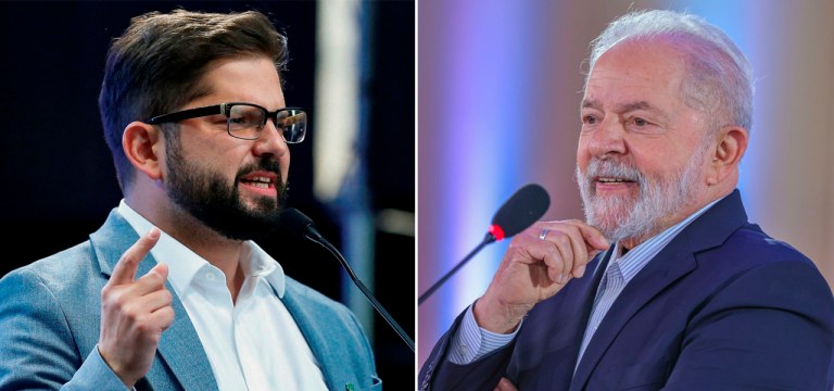 Gabriel Boric e Lula
