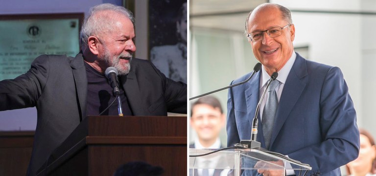 Lula e Alckmin