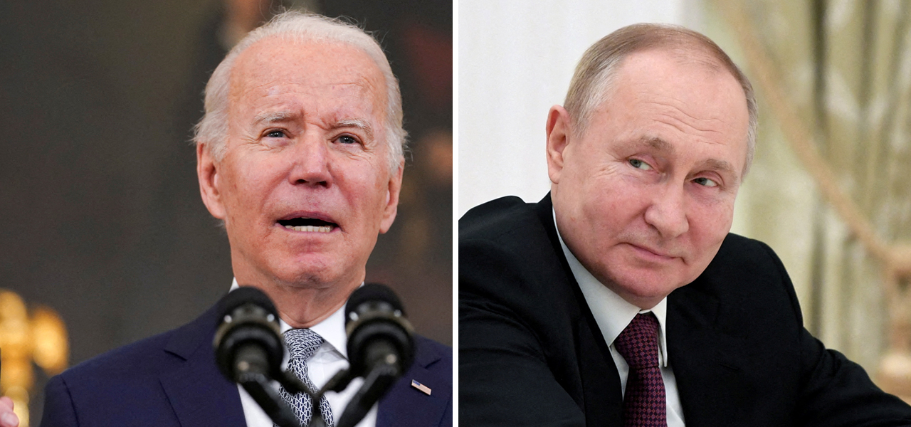 Joe Biden e Vladimir Putin