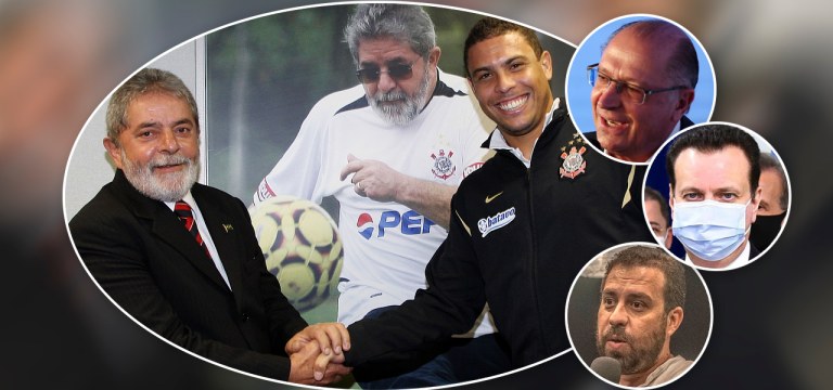 Lula com Ronaldo, Alckmin, Kassab e Boulos