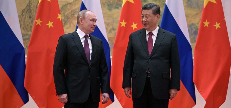 Vladimir Putin e Xi Jinping