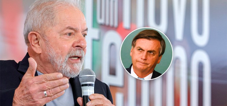 Lula e Bolsonaro
