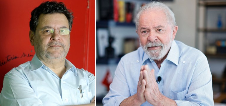 Rui Costa Pimenta e Lula
