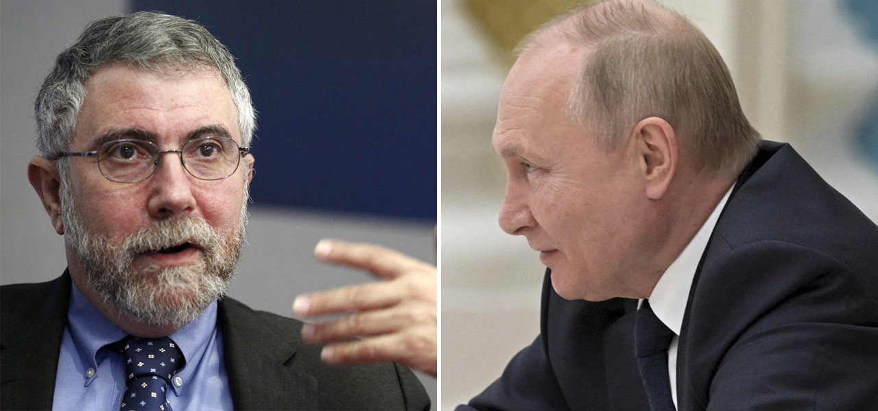 Paul Krugman e Vladimir Putin