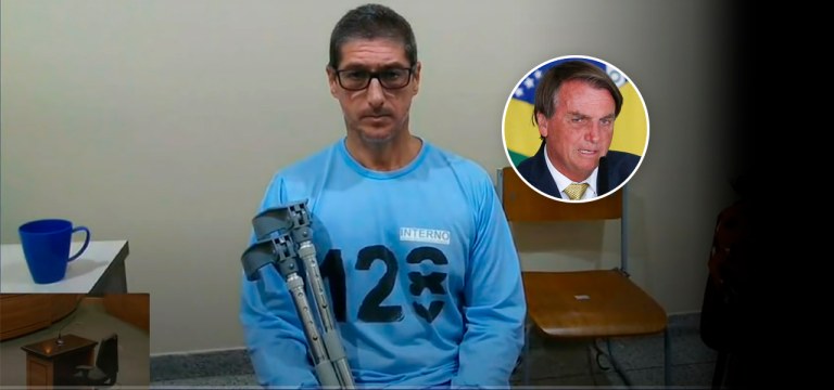 Ronnie Lessa e Bolsonaro