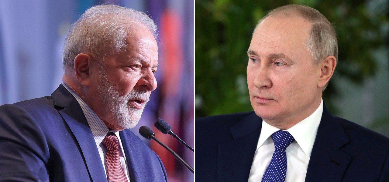 Lula e Vladimir Putin
