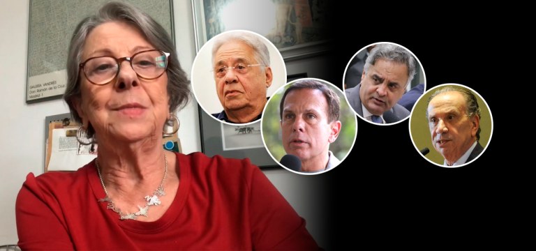 Maria Hermínia Tavares, FHC, Doria, Aécio Nevez e Aloysio Nunes